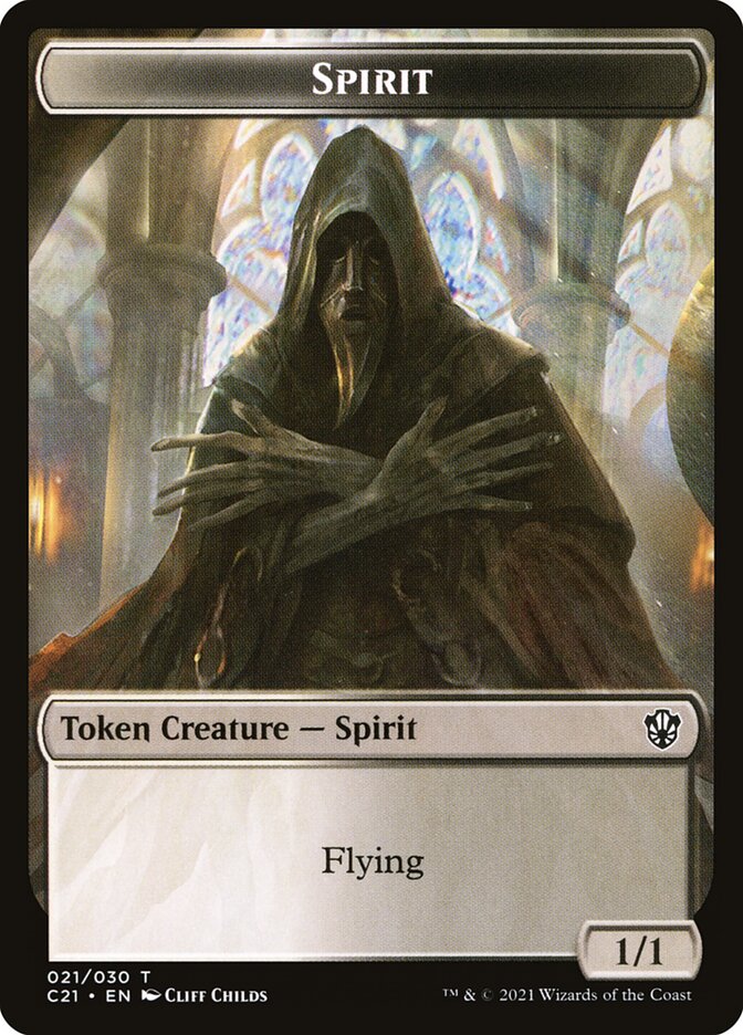 Spirit — Commander 2021 Tokens 21/30