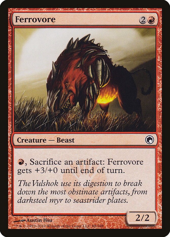 Ferrovore — Scars of Mirrodin 88/249