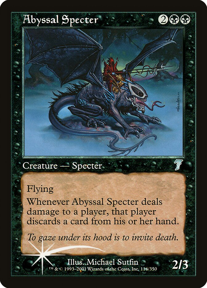 Abyssal Specter — Seventh Edition 116★/708