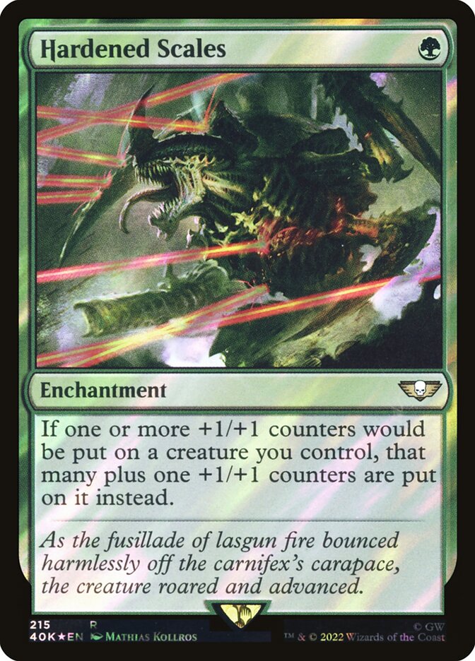 Hardened Scales — Warhammer 40,000 Commander 215★/617