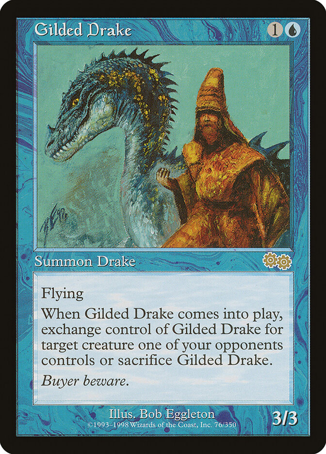 Gilded Drake — Urza's Saga 76/357