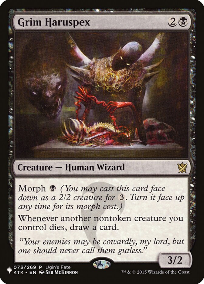 Grim Haruspex — The List UGIN-73/5581