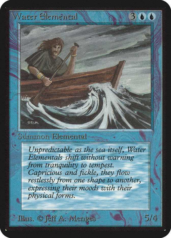 Water Elemental — Limited Edition Alpha 91/295