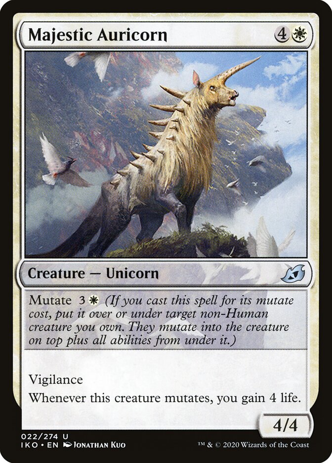 Majestic Auricorn — Ikoria: Lair of Behemoths 22/388