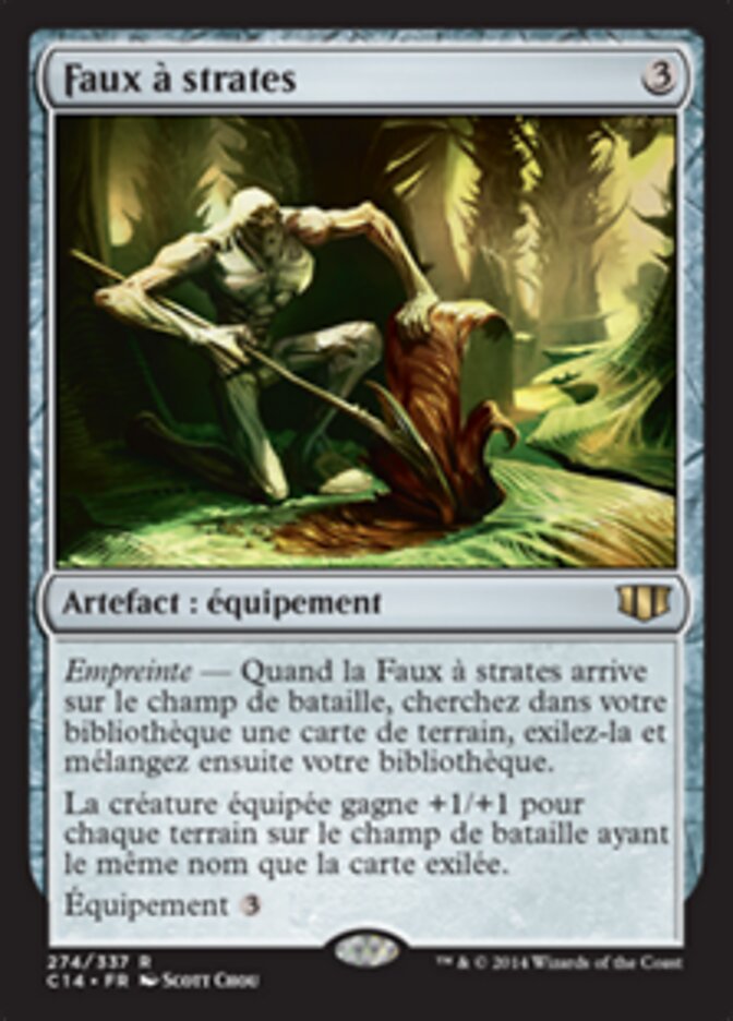 Faux à strates — Commander 2014 274/337