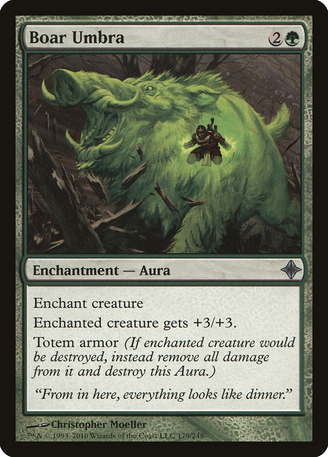 Boar Umbra — Rise of the Eldrazi 179/248