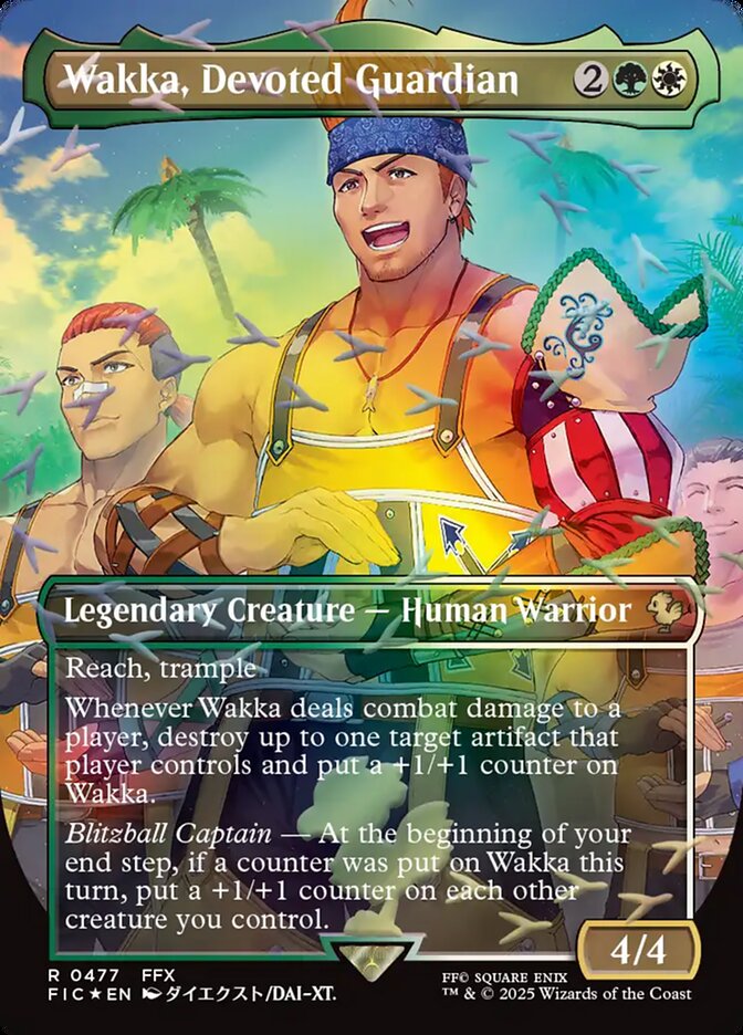 Wakka, Devoted Guardian — Final Fantasy Commander 477/486