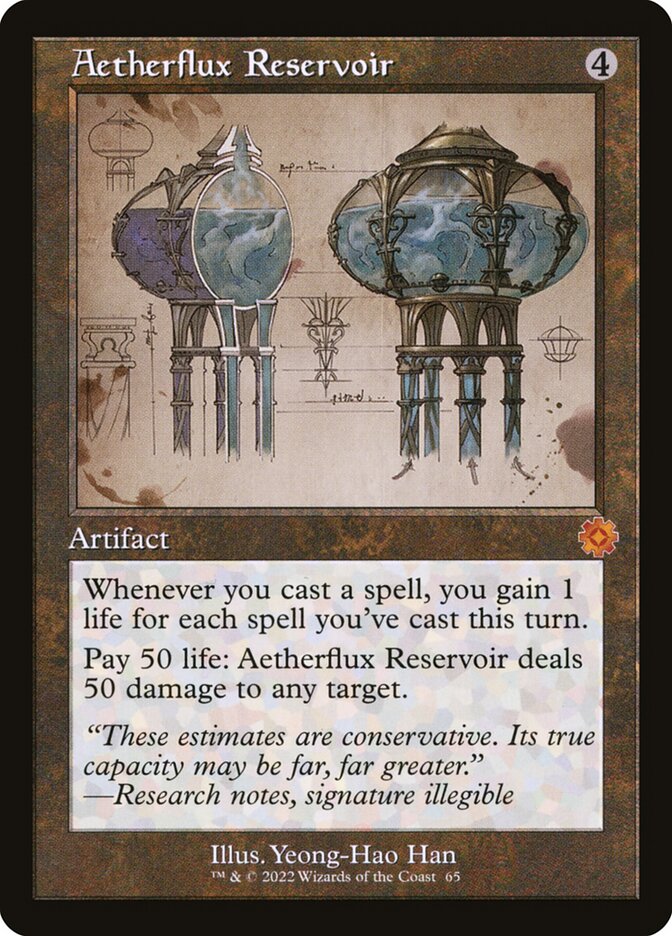 Aetherflux Reservoir — The Brothers' War Retro Artifacts 65/189