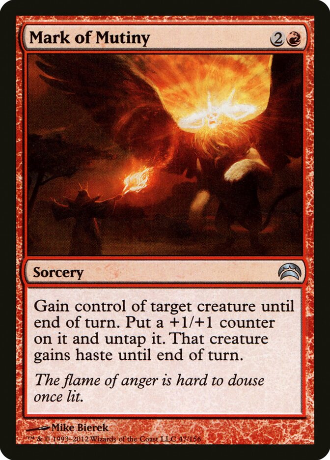 Mark of Mutiny — Planechase 2012 47/156