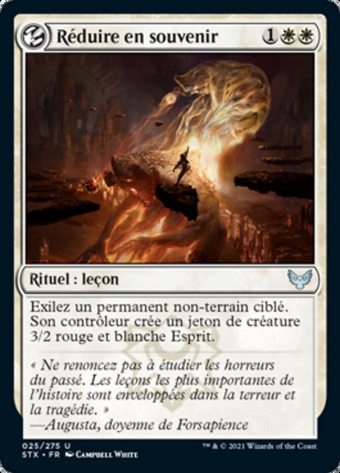Réduire en souvenir — Strixhaven: School of Mages 25/393