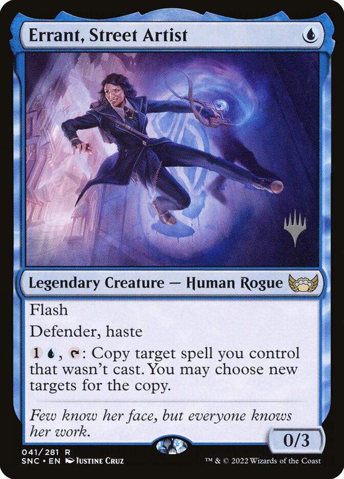 Errant, Street Artist — Streets of New Capenna Promos 41p/161