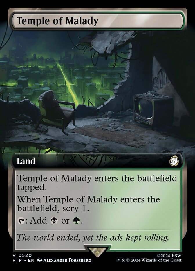 Temple of Malady — Fallout 520/1068