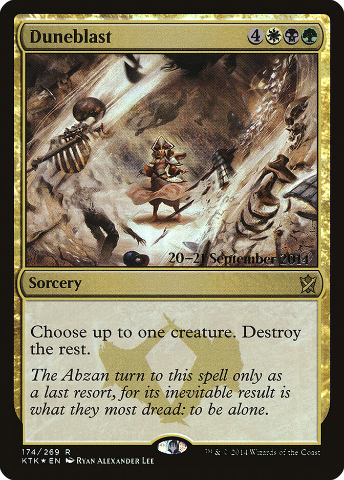 Duneblast — Khans of Tarkir Promos 174s/56