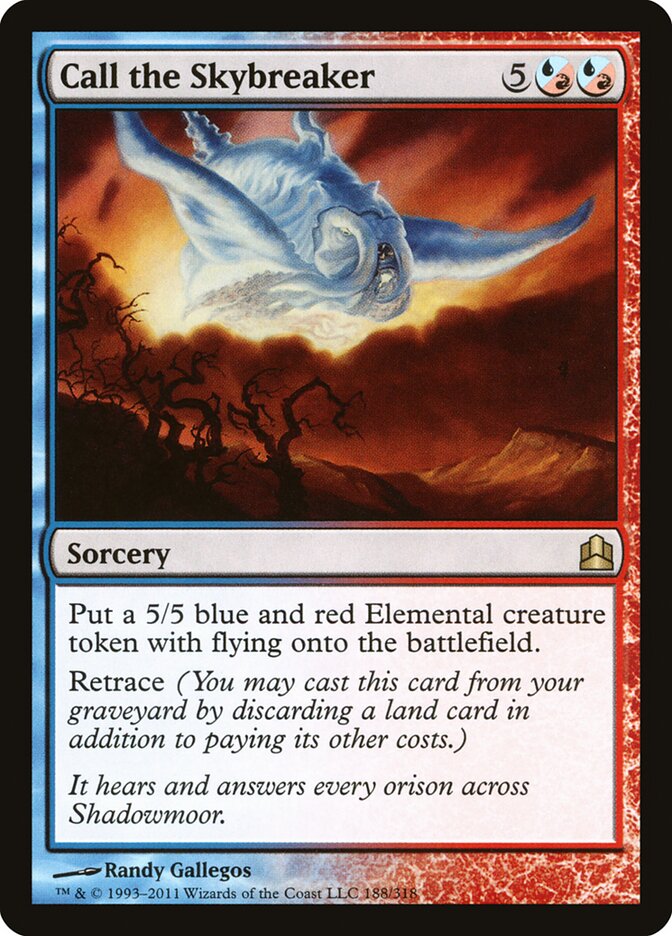 Call the Skybreaker — Commander 2011 188/318