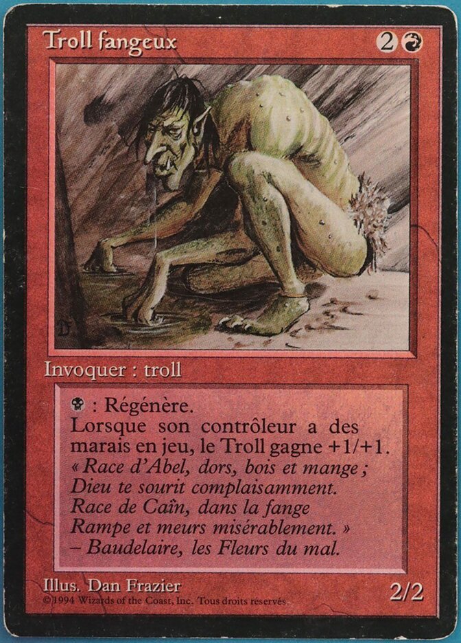Sedge Troll — Foreign Black Border 174/307