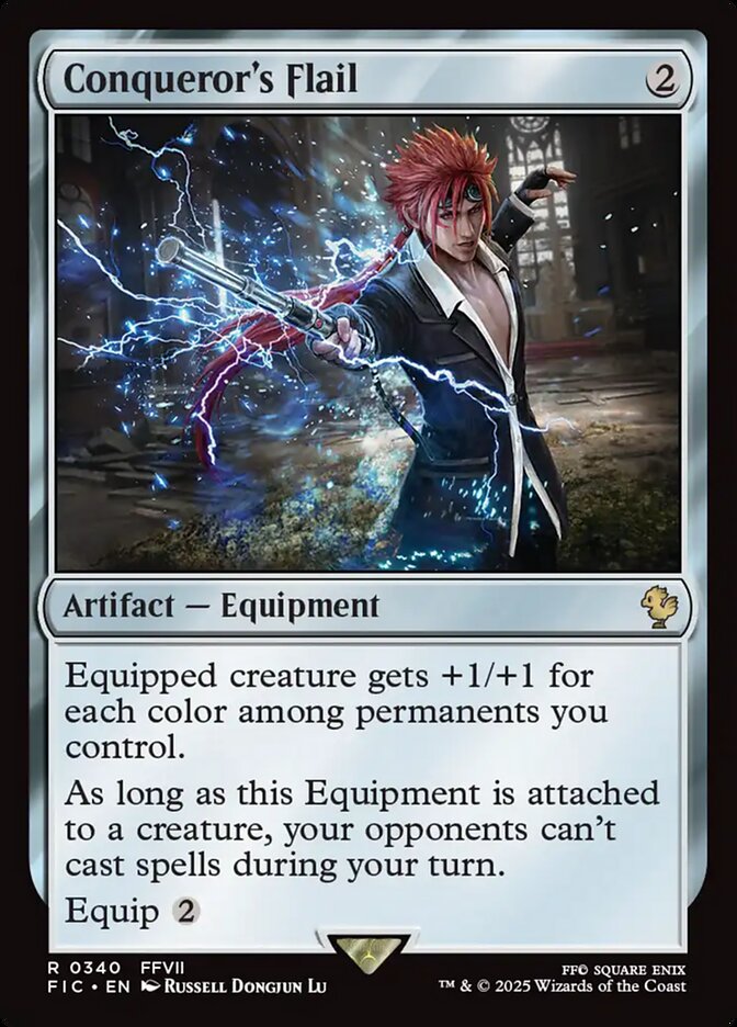Conqueror's Flail — Final Fantasy Commander 340/486