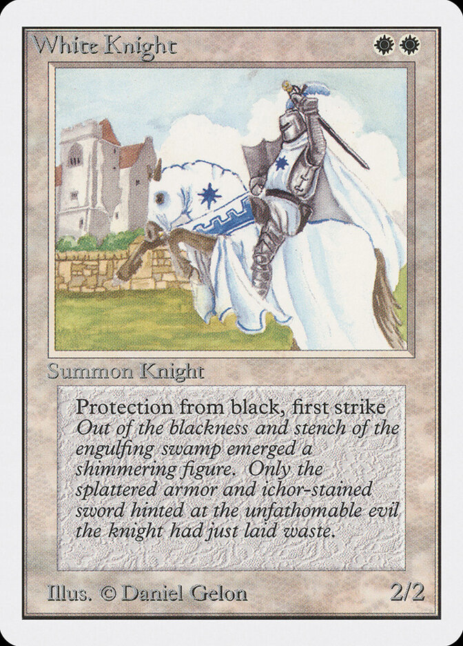 White Knight — Unlimited Edition 44/302