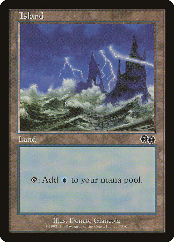 Island — Urza's Saga 335/357