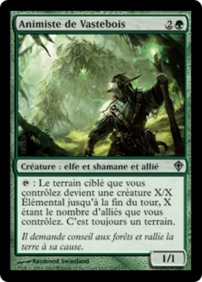 Animiste de Vastebois — Worldwake 116/145
