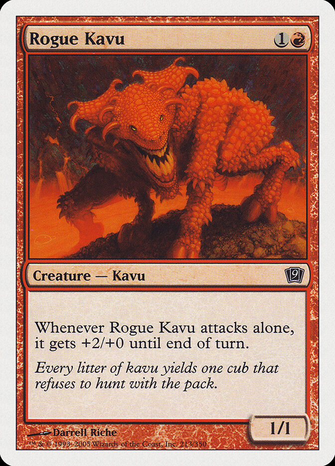 Rogue Kavu — Ninth Edition 213/709