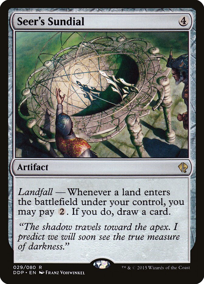 Seer's Sundial — Duel Decks: Zendikar vs. Eldrazi 29/80