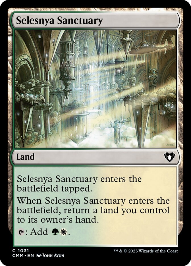 Selesnya Sanctuary — Commander Masters 1031/1067