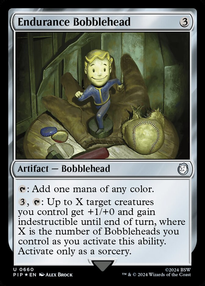 Endurance Bobblehead — Fallout 660/1068