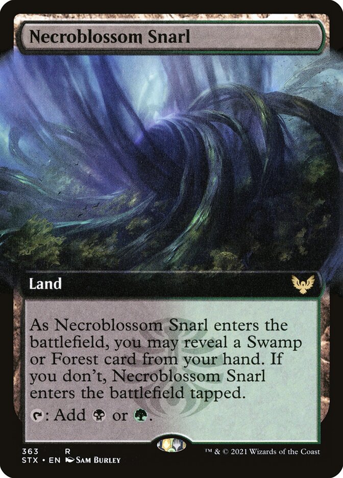 Necroblossom Snarl — Strixhaven: School of Mages 363/393
