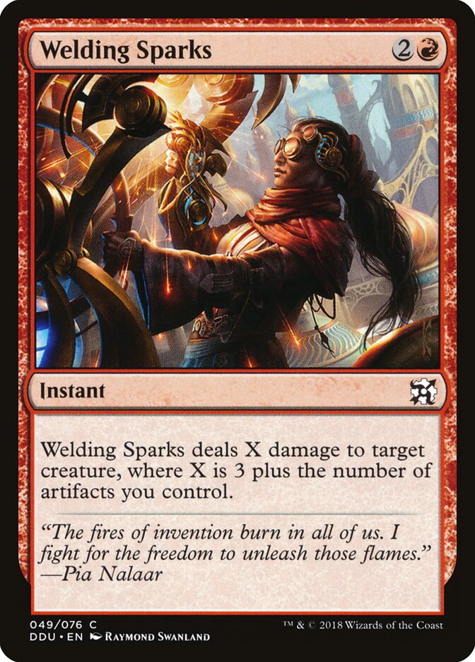 Welding Sparks — Duel Decks: Elves vs. Inventors 49/76