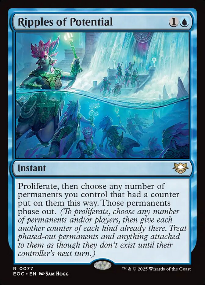 Ripples of Potential — Edge of Eternities Commander 77/191
