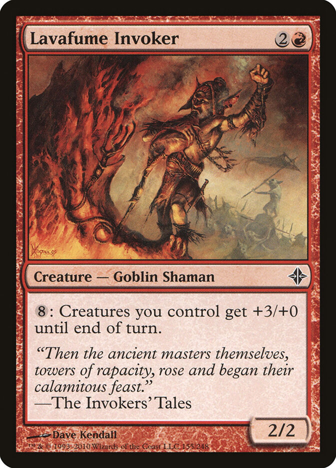Lavafume Invoker — Rise of the Eldrazi 155/248
