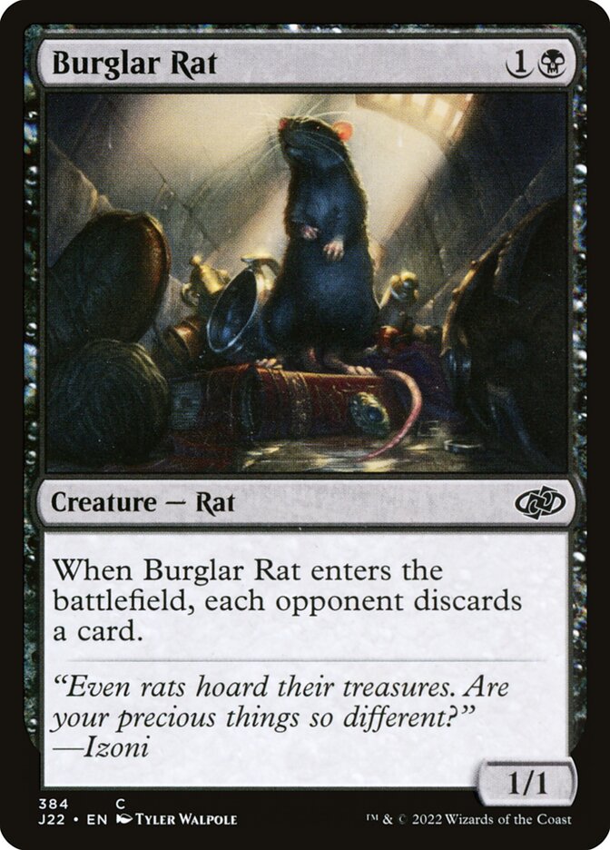 Burglar Rat — Jumpstart 2022 384/835