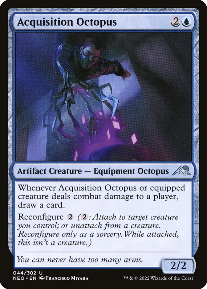 Acquisition Octopus — Kamigawa: Neon Dynasty 44/531