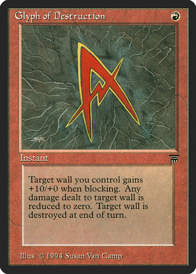 Glyph of Destruction — Legends 150/310