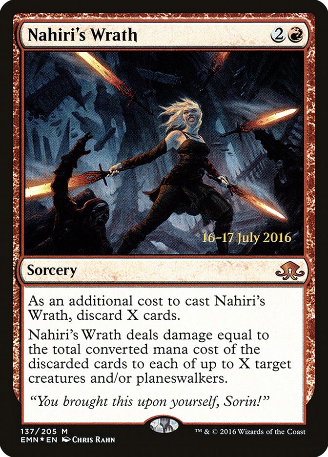 Nahiri's Wrath — Eldritch Moon Promos 137s/77