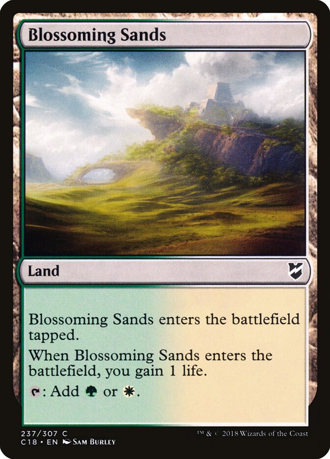 Blossoming Sands — Commander 2018 237/307