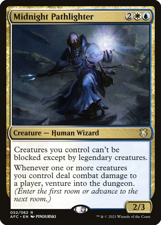Midnight Pathlighter — Forgotten Realms Commander 52/331