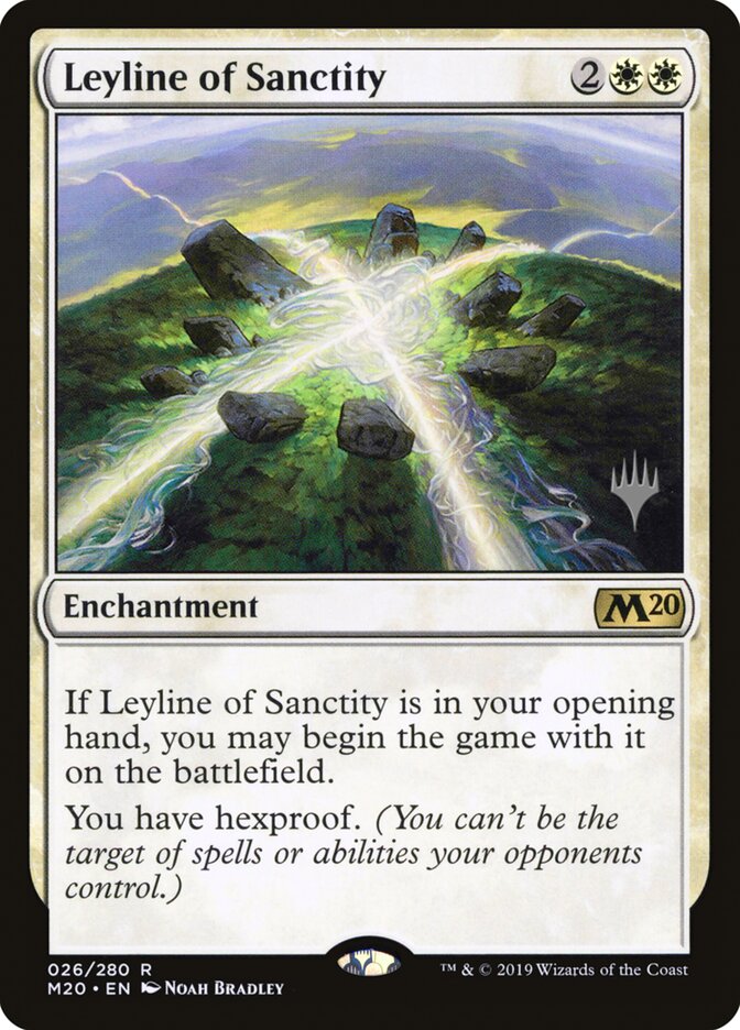 Leyline of Sanctity — Core Set 2020 Promos 26p/144