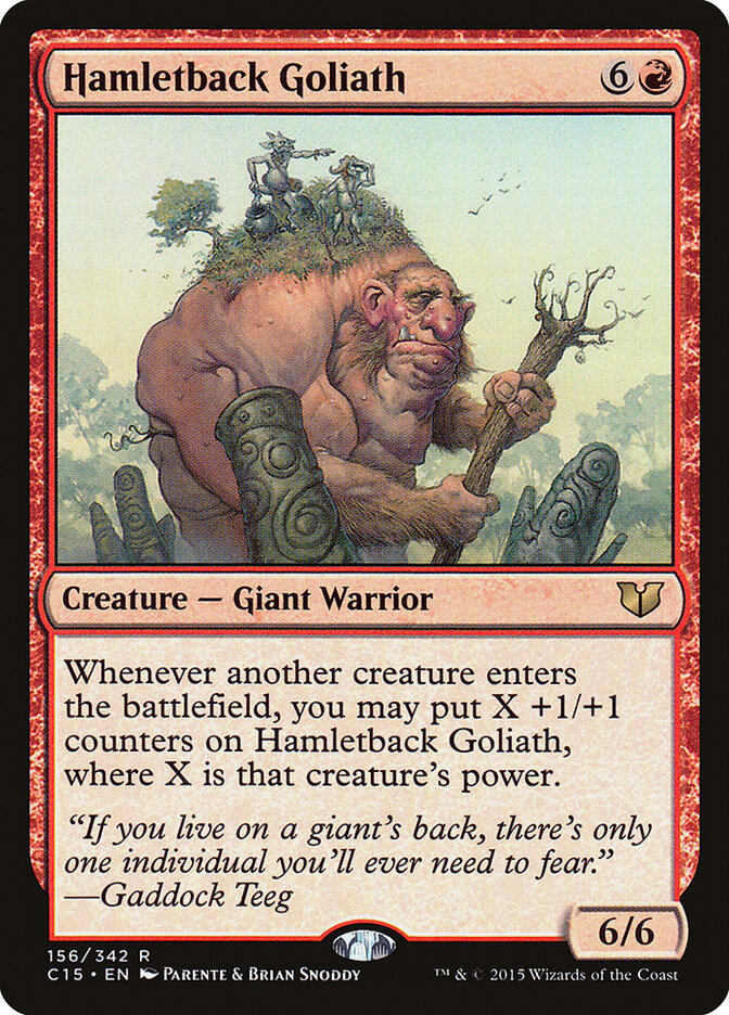 Hamletback Goliath — Commander 2015 156/342