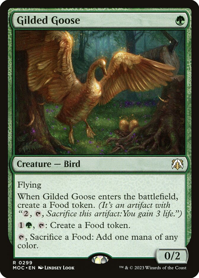 Gilded Goose — March of the Machine Commander 299/450
