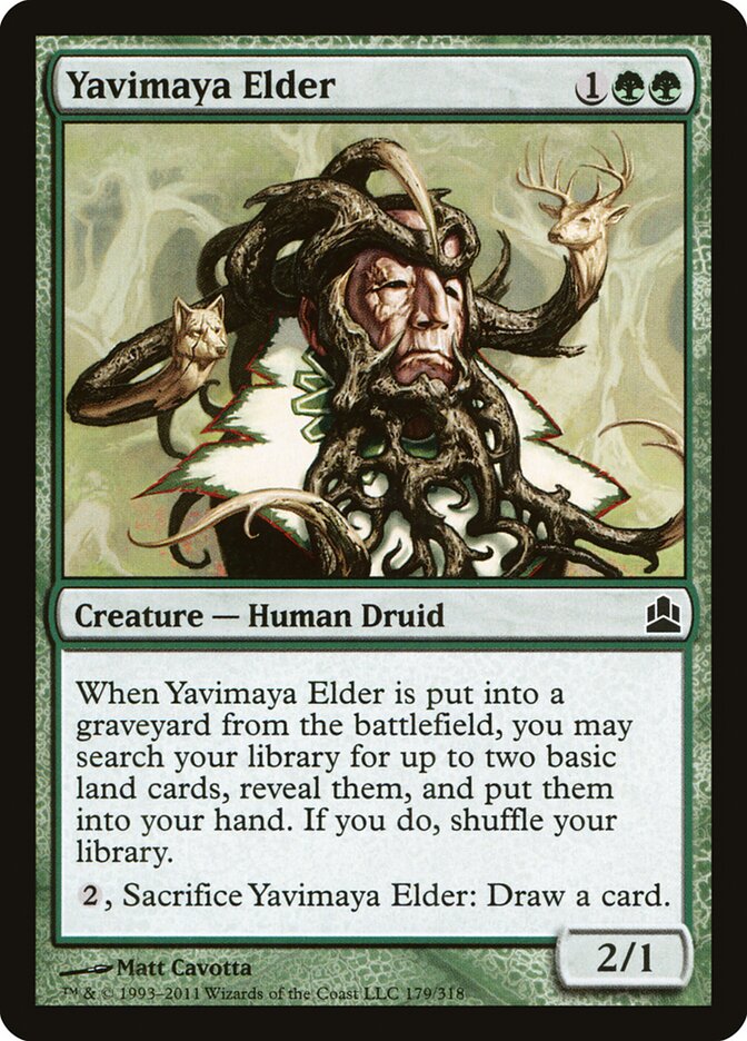 Yavimaya Elder — Commander 2011 179/318
