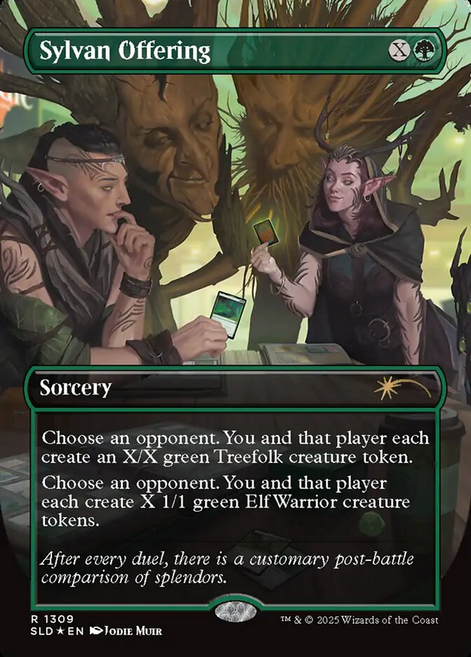 Sylvan Offering — Secret Lair Drop 1309/2754