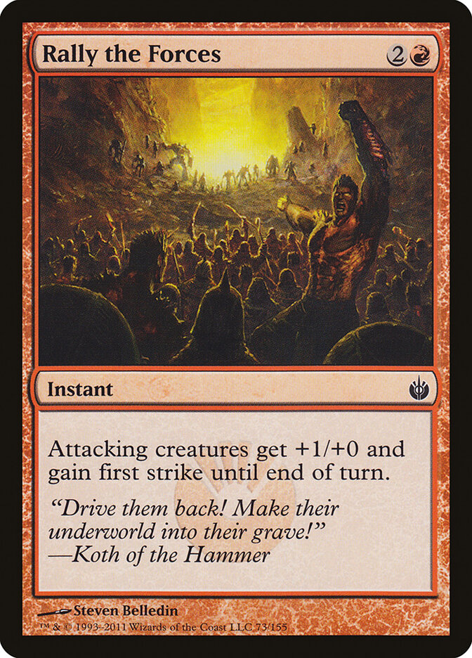 Ralliement des forces — Mirrodin Besieged 73/155