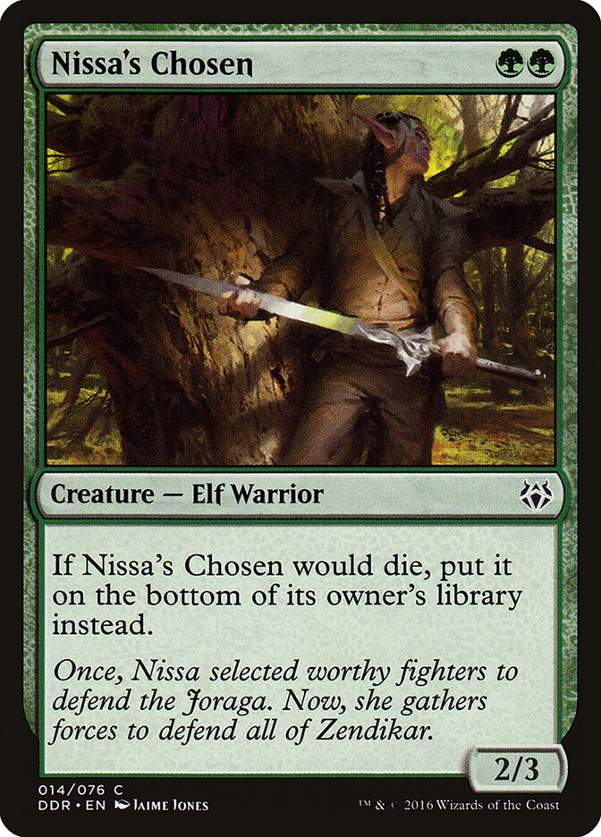 Nissa's Chosen — Duel Decks: Nissa vs. Ob Nixilis 14/76