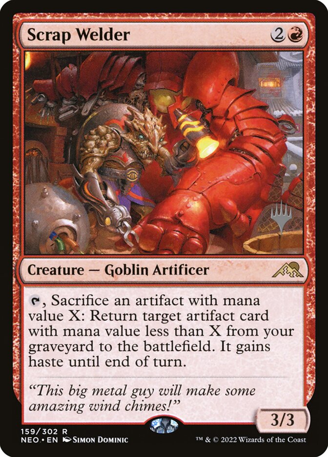 Scrap Welder — Kamigawa: Neon Dynasty Promos 159p/148