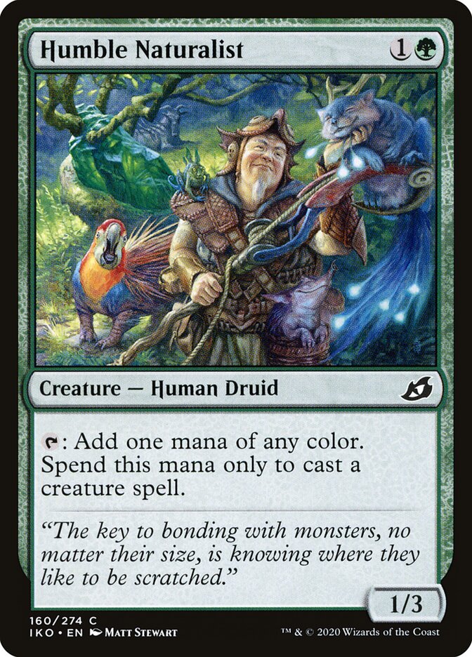 Humble Naturalist — Ikoria: Lair of Behemoths 160/388