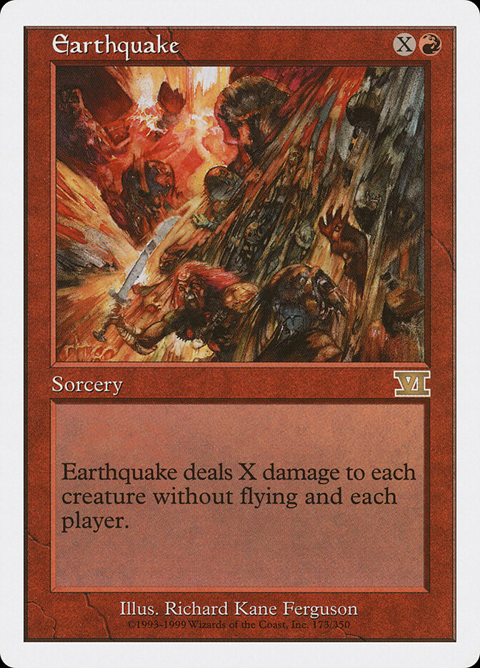 Earthquake — Classic Sixth Edition 173/351