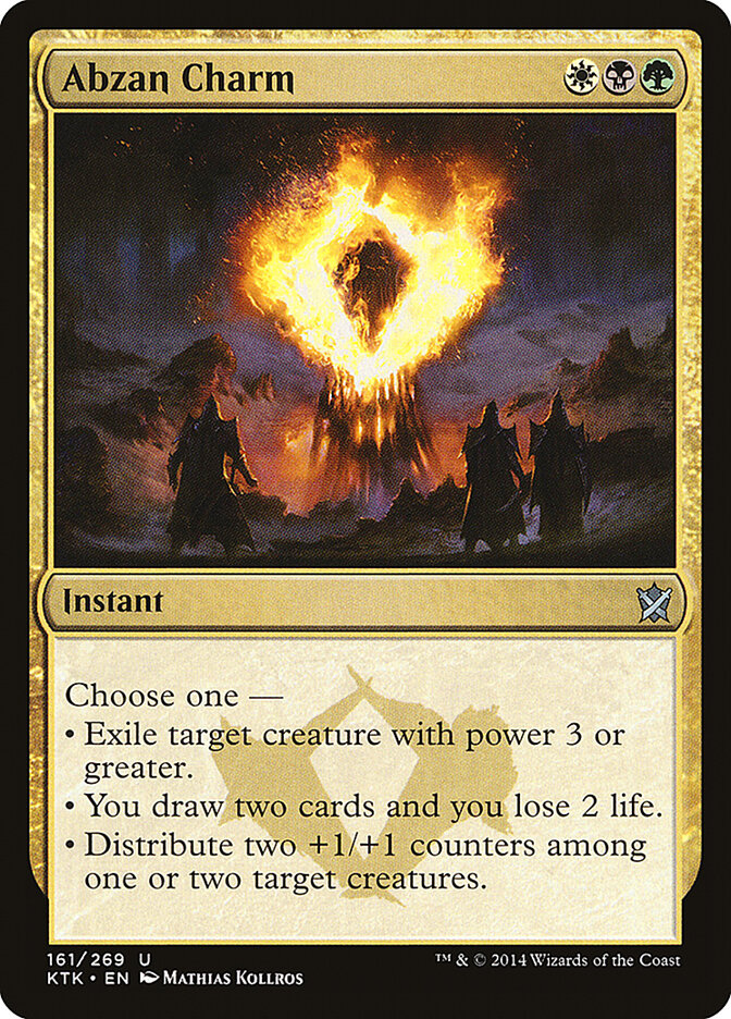 Abzan Charm — Khans of Tarkir 161/293