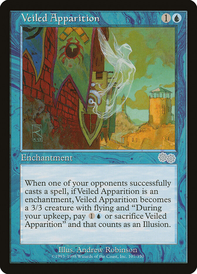 Veiled Apparition — Urza's Saga 107/357