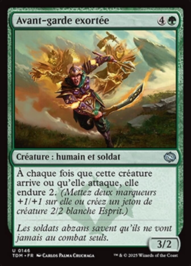 Avant-garde exortée — Tarkir: Dragonstorm 146/427